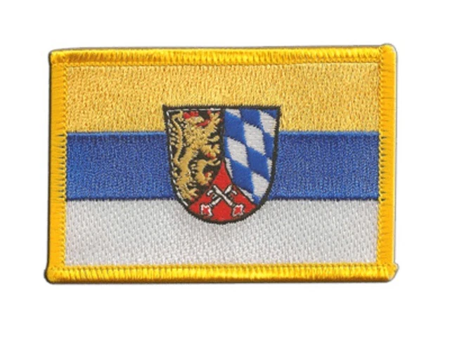 Patch Termoadesivo Bandiera Oberpfalz 9x6cm - U24