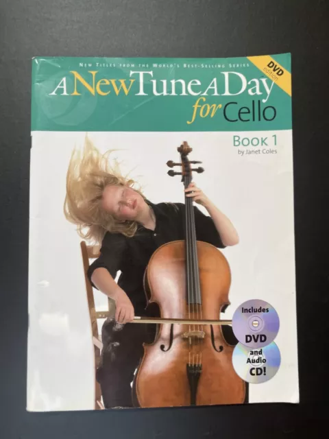 A New Tune A Day for Cello Book 1 Beginner Lessons Learn How to Play CD DVD