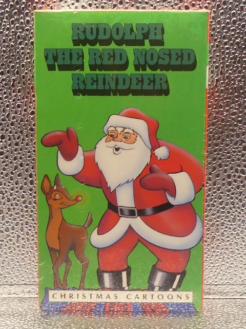 RUDOLPH THE RED Nosed Reindeer Christmas Cartoons VHS New Factory Seal ...