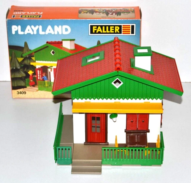 Faller Playland 3345 2 Figurines Articulée Table Chaises Neuf Boite Autoland E Train Playtrain P Image 381902 Grande
