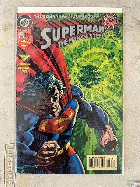 Superman Man of Steel 0 issue 37 1994 -  DC Comics - VF/NM