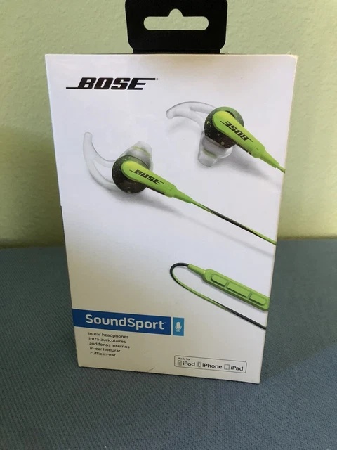 Bose SoundSport in-Ear Headphones for Apple Devices - Wired (Energy Green)