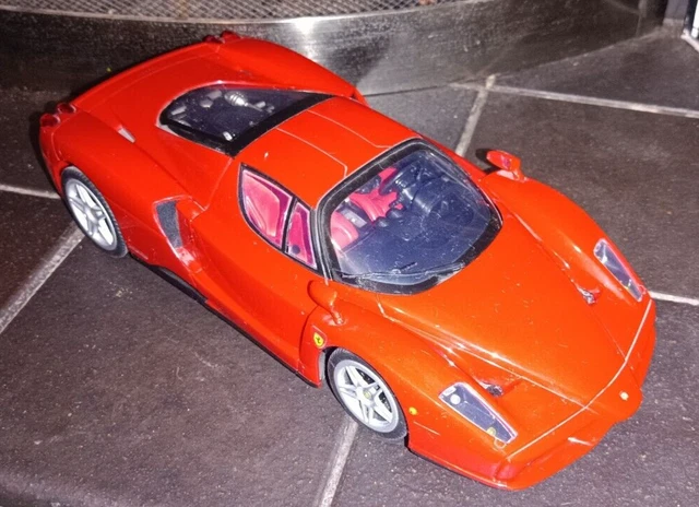 SILVERLIT FERRARI ENZO Interactive Bluetooth RC Supercar Red 1:16 Rare ...