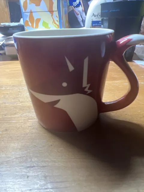 Starbucks Red Cup Fox Holiday Mug Christmas Autumn EUC for Coffee Tea Drinks
