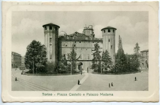 Carte Postale / Italia / Italie / Torino Piazza Castello E Palazzo Madama