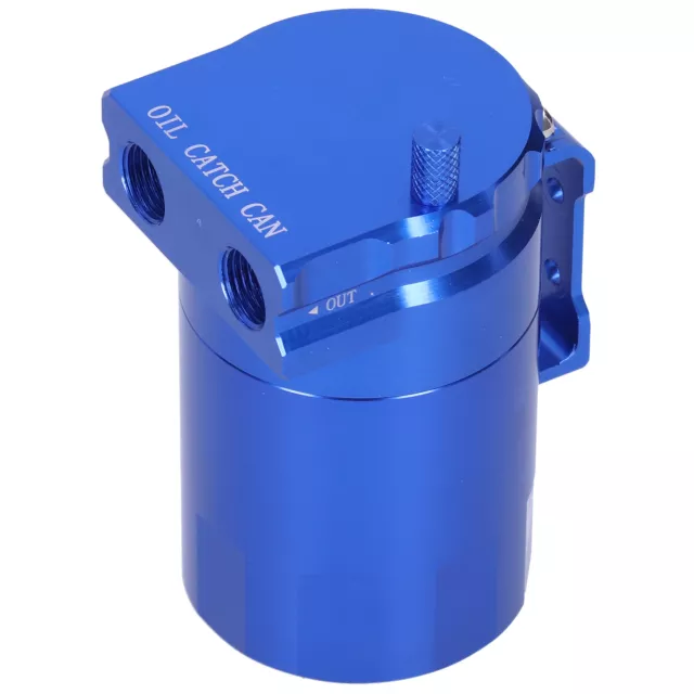 Hot Car Blue Hot Car Oil Catch Can Breather Reservoir With Mounting Parts