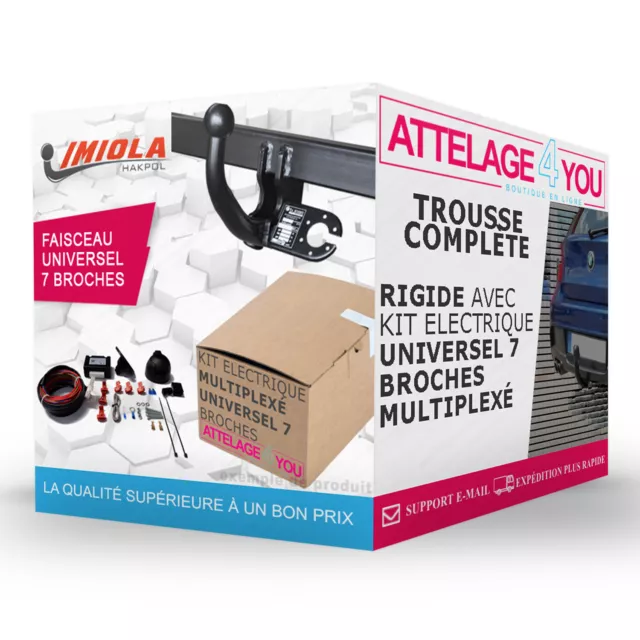 ATTELAGE fixes Audi A6 4F2 berline 04-11 + faisceau multipléxé 7 broches