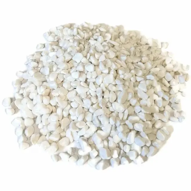 0.1 Cu. Ft. White Small Gravel 5 Lbs. 1/5 In. Size Landscape Rocks