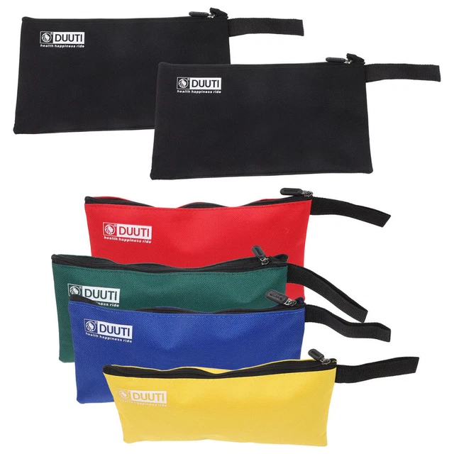 POWERTOOL Pochette à Outils Zippée Multifonction En Toile Oxford Avec Fermeture éclair Pour Tournevis, Clé, Pince Et Autres Outils (L, Jaune