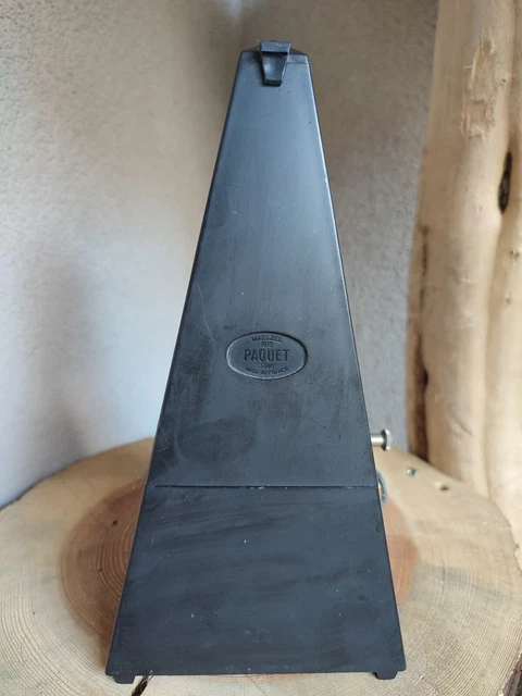 Métronome noir modèle Maelzel Paquet 1815-1846 n°00382 made in France
