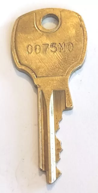 Cerradura de repuesto vintage Key AMERICAN LOCK 0075M0 Appx 1-7/8" 0075MO