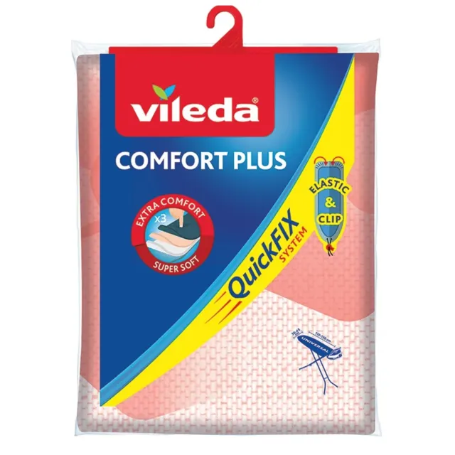Bügeltischbezug Bügelbrettbezug VILEDA Comfort Plus Haushalt Wäsche Bügelbretter