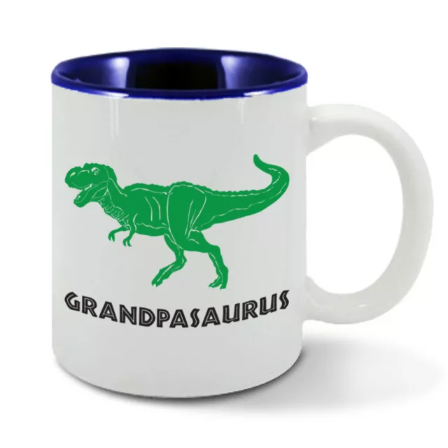 Grandpasaurus T-Rex dinosaur, grandad, grandpa, grandfather funny mug cup gift