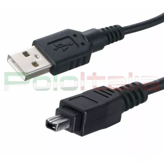 CÂBLE 3M USB 2.0 A Firewire 4 Broches Ieee 1394 Adaptateur Data Photo Vidéo  PC EUR 7,83 - PicClick FR