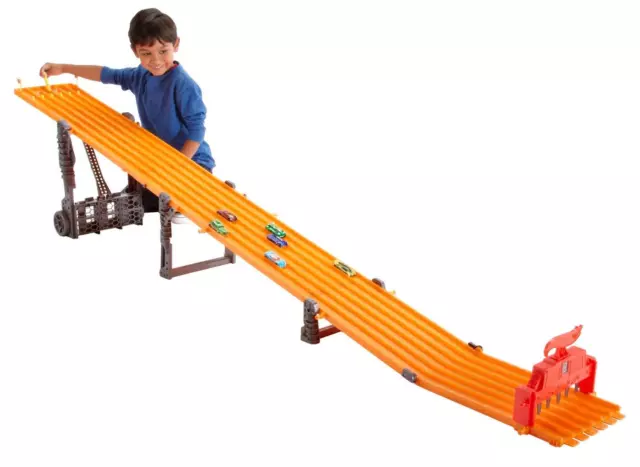 Hot wheels 6 lane raceway amazon outlet