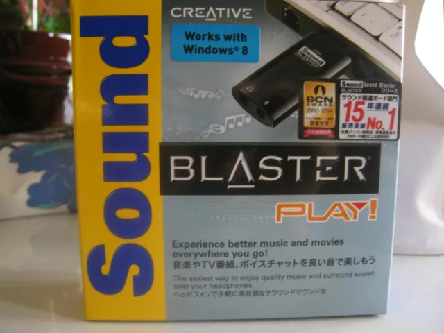 Creative Soundblaster Play Usb Sound Card