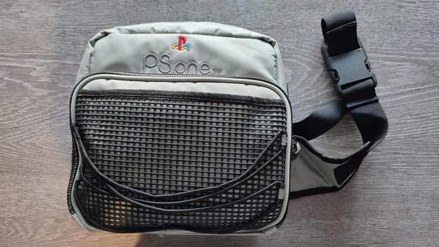 Sac Bandoulière Bleu Officiel PlayStation - Compatible Toutes Consoles PS1 à PS5 & PSP - Neuf