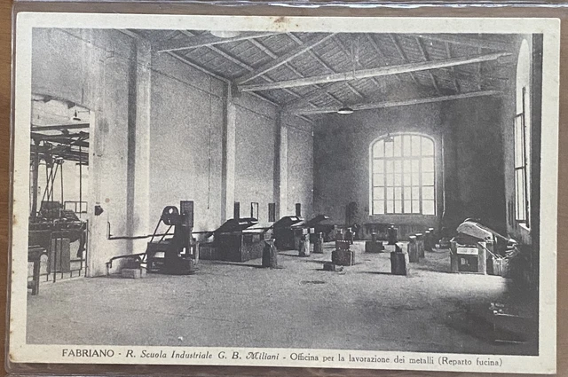 Fabriano-R.Scuola Industriale G.B.Miliani fp,nvg 1930-40