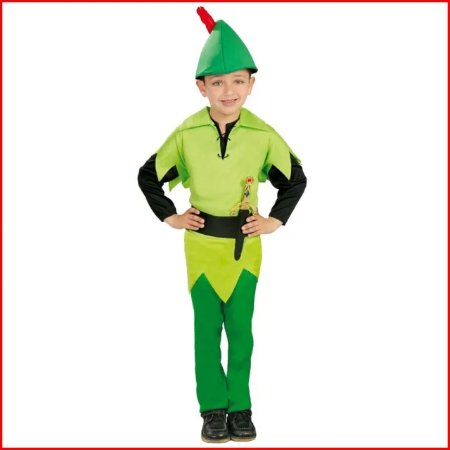 Costume Carnevale Bambino Di Robin Hood Vestito Da Bimbo Travestimento Halloween