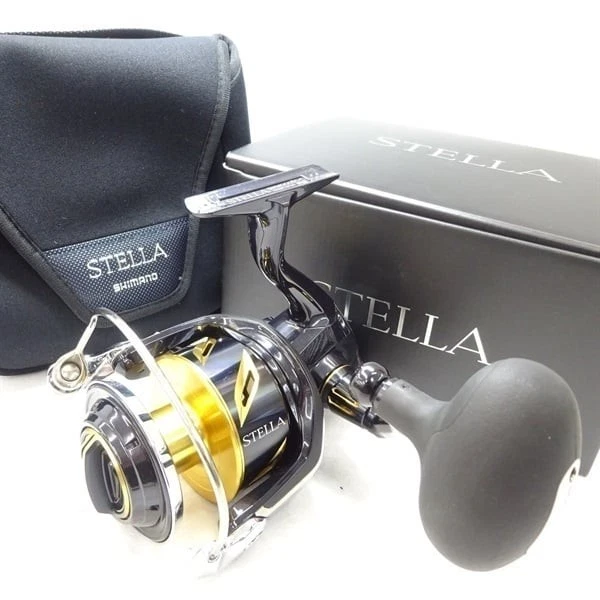 SHIMANO 19 STELLA ＳW 14000ＸＧ 専用ケース付き シマノ 19 ステラ SW 14000XG MCワークス BBパワーハンドル AR