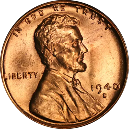 1940-S Lincoln Cent Nice BU - STOCK