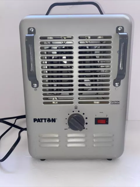 PATTON Electric Utility Heater 1500 WATT Portable PUH680 Space Heater Warmer