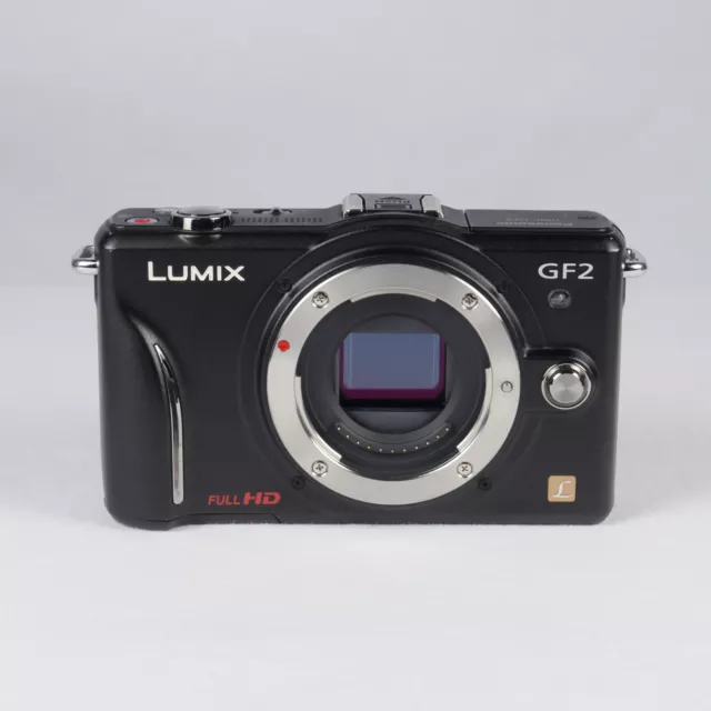 Panasonic Lumix GF2 Body, schwarz