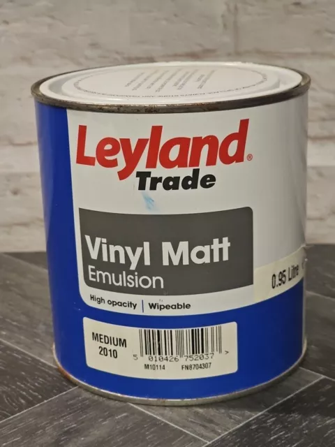 Leyland Trade Vinyl Matt Emulsion Medium 2010 09.25 Ltr