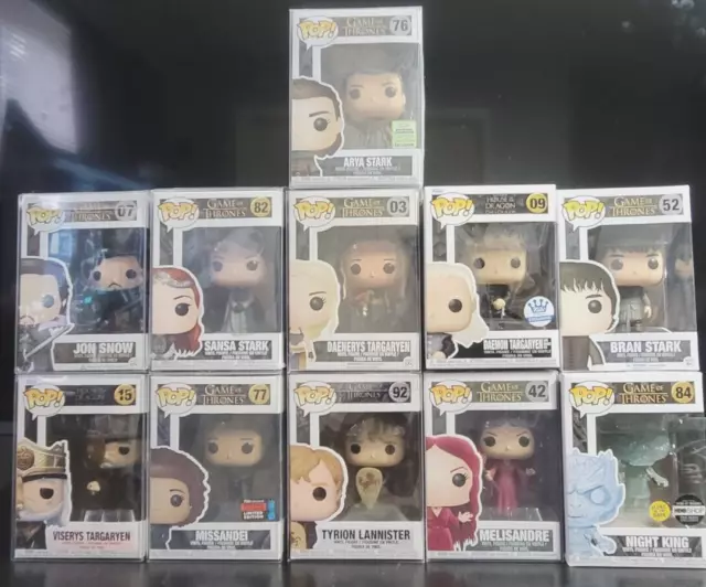 Game Of Thrones Funko Pop Lot