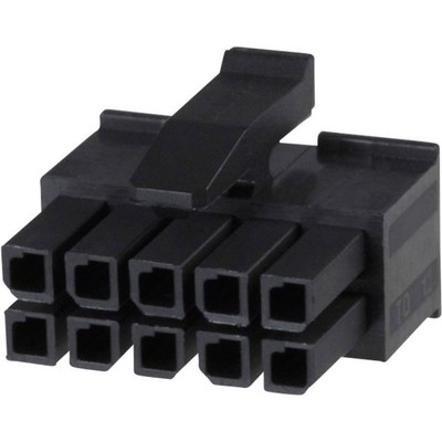 Total Boîtier femelle pour câble série AMP MQS TE Connectivity 1-967644-1 Nbr total 