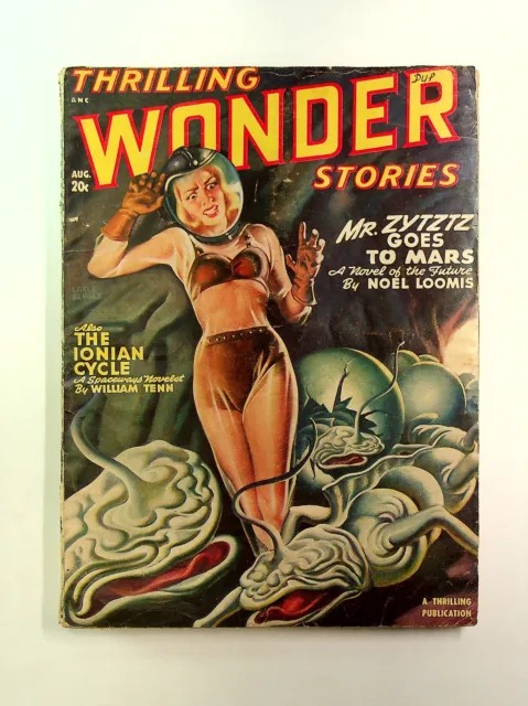Thrilling Wonder Stories Pulp Aug 1948 Vol. 32 #3 GD- 1.8 TRIMMED
