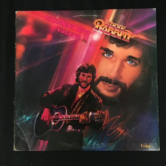 Eddie Rabbitt Greatest Hits, Volume II 12" Vinyl LP Warner Bros 1983 EX/VG