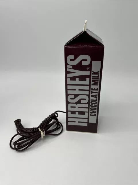 Hersheys Chocolate Milk Container Phone Model 6000 1985 Vintage Telephone WORKS 2