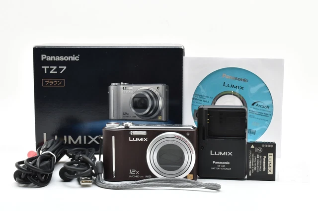Panasonic DMC-TZ7 シルバー 本体 Panasonic - Panasonic LUMIX DMC-TZ7 シルバー/1010万画素 液晶