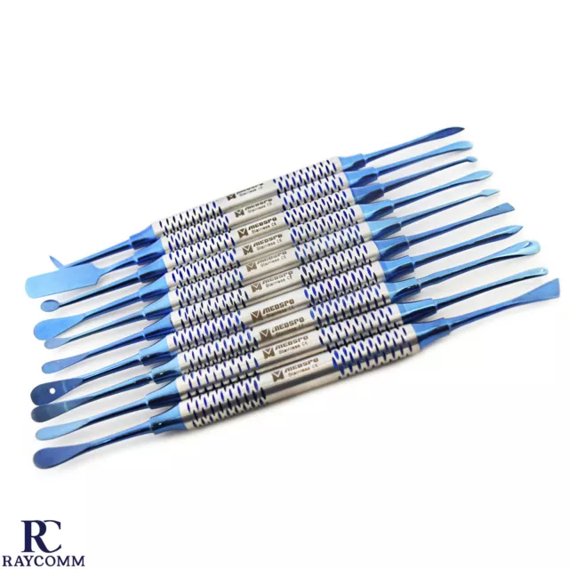 Professional Periosteal Elevator Implant Oral Surgery Surgical Implant Set Of 10