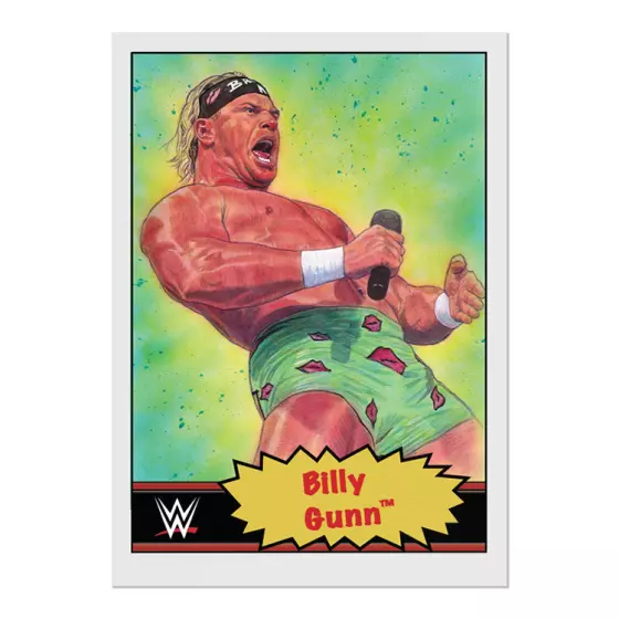 Topps Wrestling WWE Living Set - Carta 89 - Billy Gunn