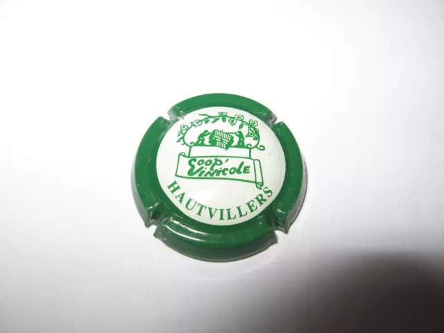 1 capsule de champagne  Hautvillers N°40a contour vert