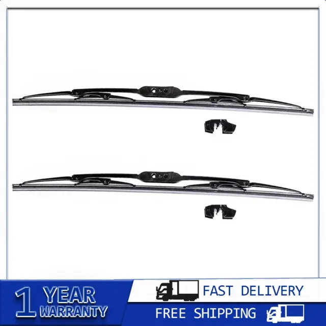 2X DENSO Auto Parts Windshield Wiper Blade Front Left Front Right For Ford F-250