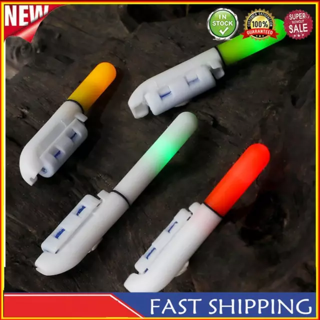 1 Set Alert Glow Stick Bite Alarm Luminous LED Fishing Rod Light with Bells Ring