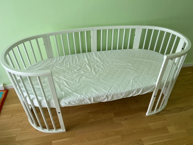 ⭐️  Stokke Bett Sleepi Junior Kinderbett  Set weiß wie neu  ⭐️