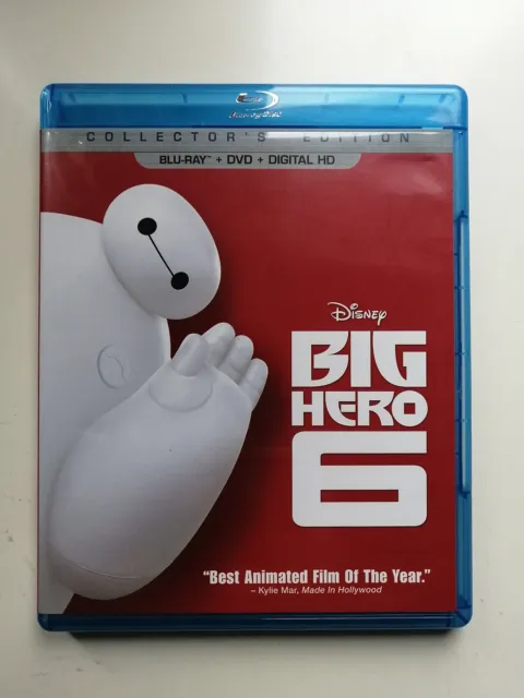 Big Hero 6 Blu-ray DVD + Digital - 2014 - 2-Disc Set Collector's Edition