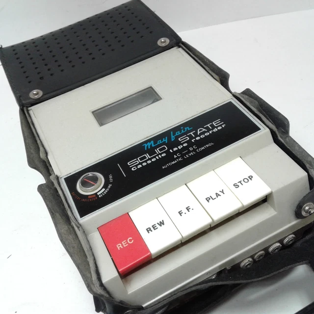 MAYFAIR SOLID STATE Cassette Recorder $49.99 - PicClick CA