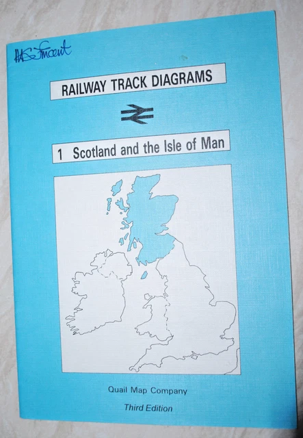 RAILWAY TRACK DIAGRAMS 1: Scotland & the Isle of Man Quail Map Company ...
