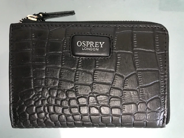 OSPREY LONDON LEATHER Purse Women s Medium Zip Around 32.00