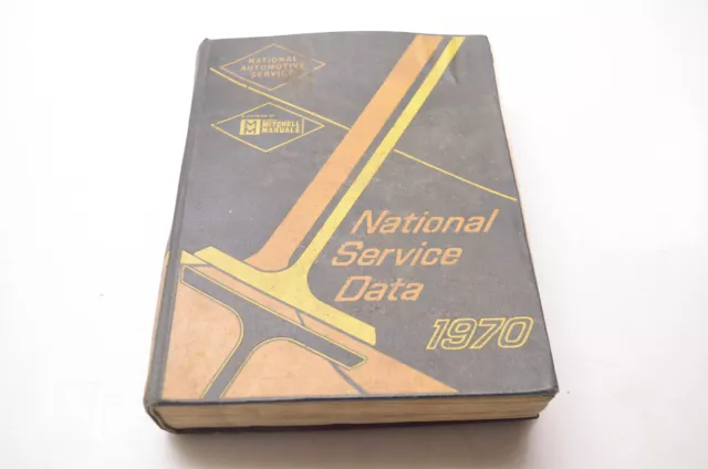 National Automotive Services YC004-17 National Service Data 1970