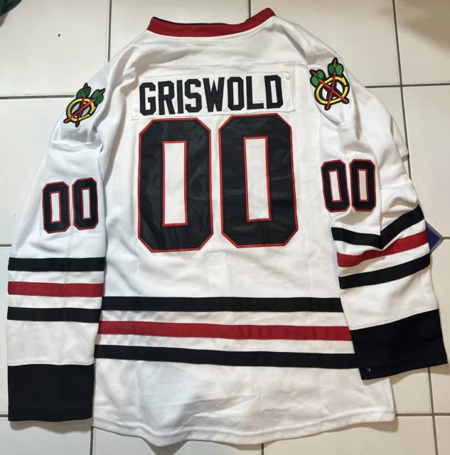 CHEVY CHASE-CLARK GRISWOLD AUTOGRAPHED FRAMED / MATTED CHICAGO BLACKHAWKS  JERSEY – Memorabilia Expert