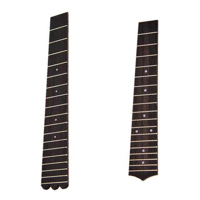 2pcs 23'' 26" Ukulele Rosewood Fingerboards for Concert Tenor Ukulele