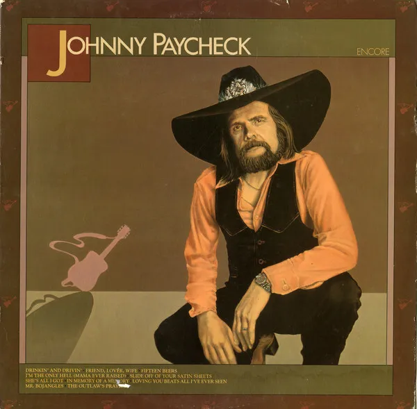 Johnny Paycheck - Encore - Used Vinyl Record - V16280A