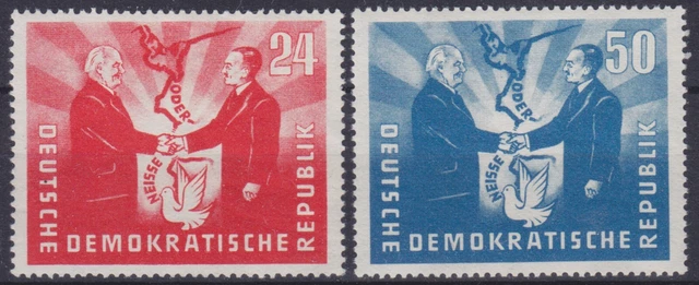 DDR 284/85 ** Deutsch Polnische Freundschaft, postfrisch