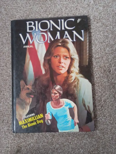 Bionic Woman Annual 1979 Published 1978 Vintage Book